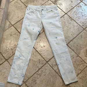 MK light wash denim jeans